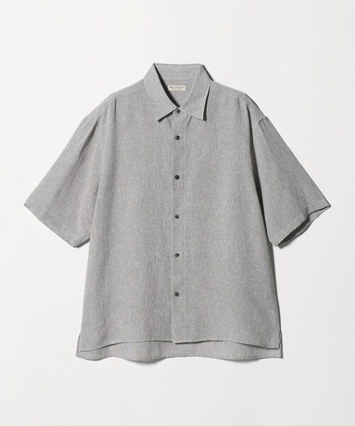 BEAUTY＆YOUTH UNITED ARROWS シャツ 半袖 ツイスト リネンブレンド