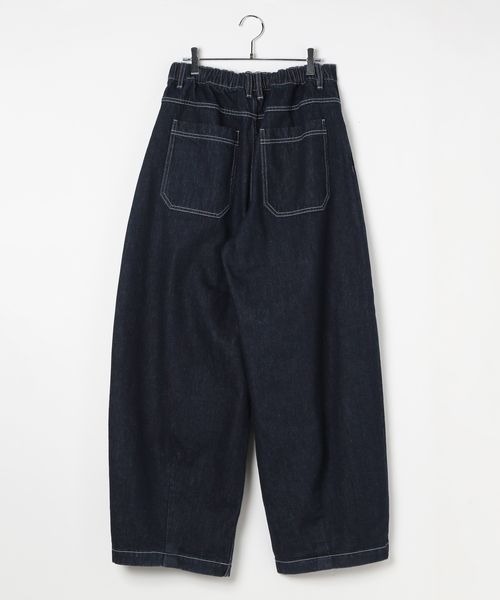「PBLIM」 デニムパンツ MEDIUM ブラック レディース_画像6