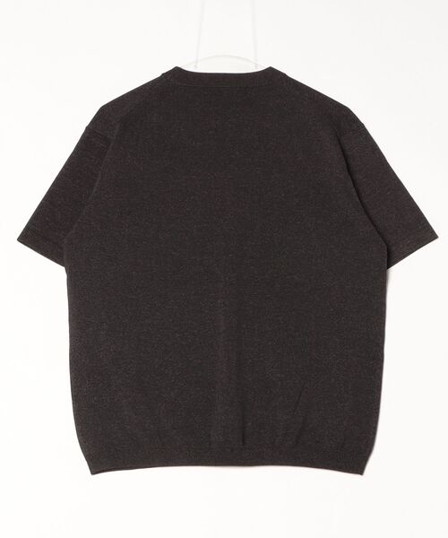 「BEAUTY&YOUTH UNITED ARROWS」 半袖ニット X-LARGE ライトグレー メンズ_画像2