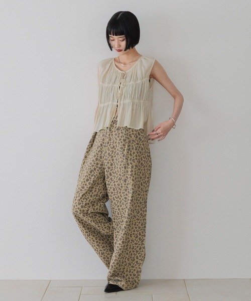 「LOWRYS FARM」 デニムパンツ LARGE ブルー レディース_画像8