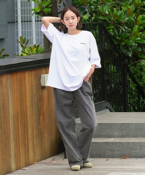 「RVCA」 半袖Tシャツ FREE ブラック メンズ_画像2