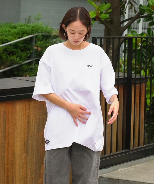 「RVCA」 半袖Tシャツ FREE ブラック メンズ_画像4