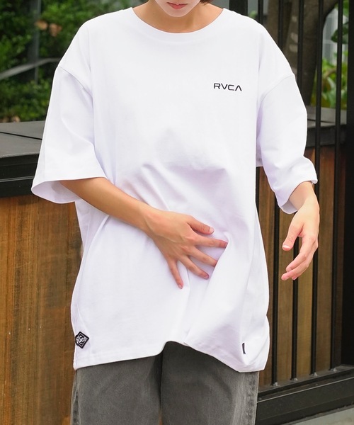 「RVCA」 半袖Tシャツ FREE ブラック メンズ_画像7