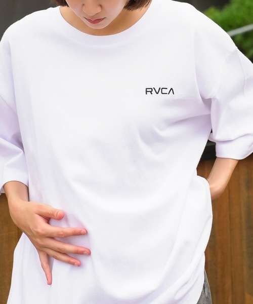 「RVCA」 半袖Tシャツ FREE ブラック メンズ_画像8