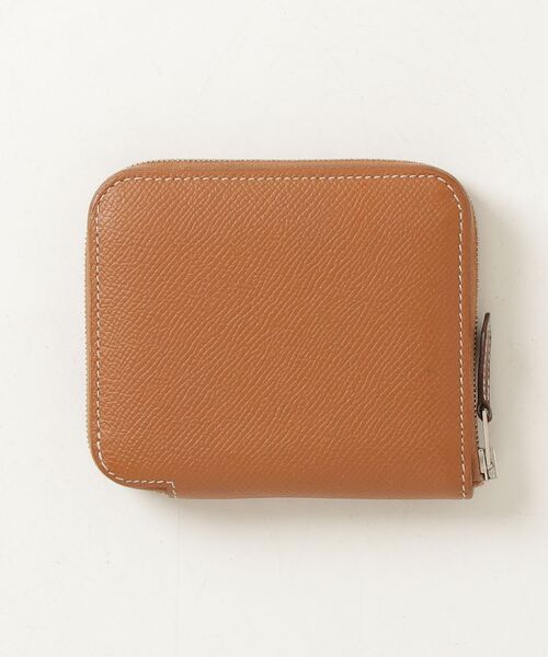 HERMES（エルメス） アザップ コンパクト シルクイン 財布 - ブラウン