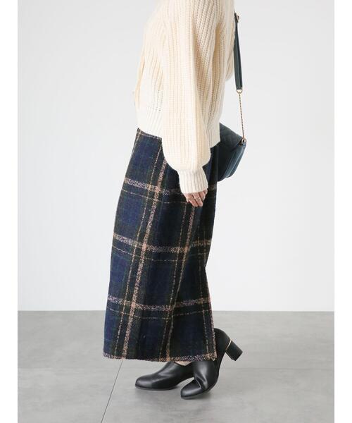 「Te chichi TERRASSE」 スカート F ネイビー レディース_画像8