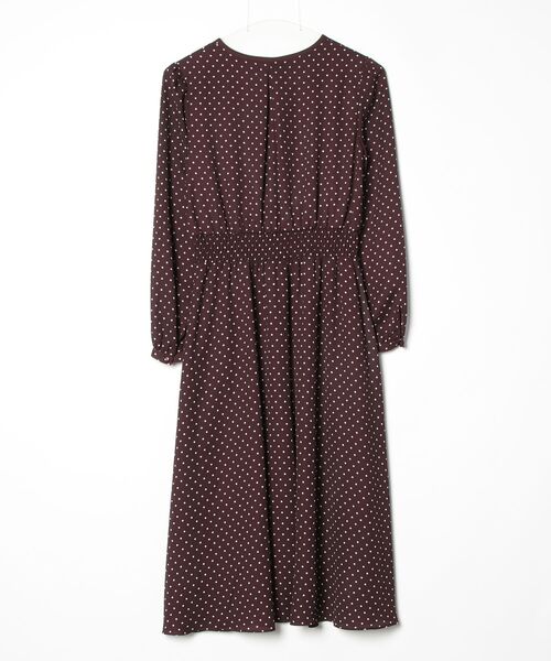 「PROPORTION BODY DRESSING」 長袖ワンピース 2 ブラウン レディース_画像2