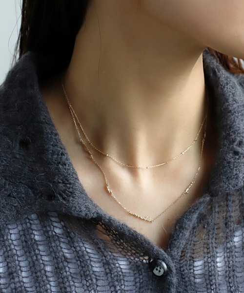 SIENA ROSE ネックレス　ゴールド SIENA ROSE ネックレス 世界の美しい名言ネックレス レディース