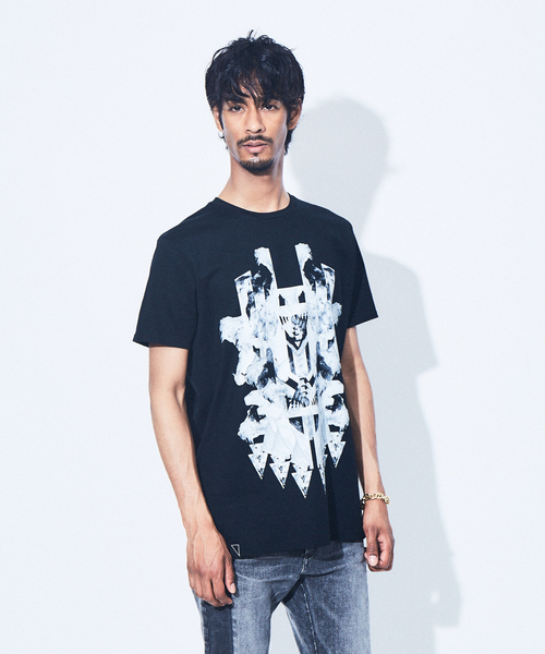 5351 POUR LES HOMMES tシャツ ブラックパンサー クルーネック半袖T
