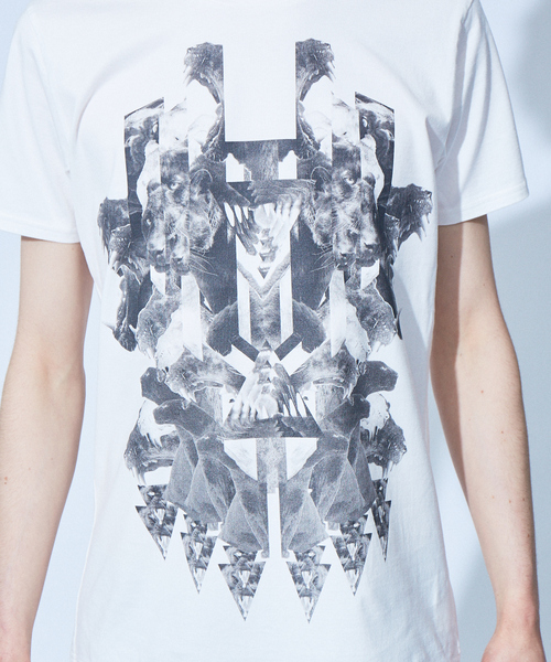 5351プール・オム（5351POUR LES HOMMES）/ブラックパンサー クルーネック半袖Tシャツ 5351 POUR LES HOMMES tシャツ ブラックパンサー クルーネック半袖T