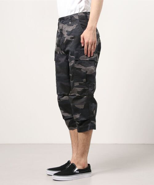 セール人気商品 パンツ カーゴパンツ Avirex アヴィレックス Camouflage Fatigue Cropped Pants 迷彩 クロップドパンツ 激安特売 Framemakers Us