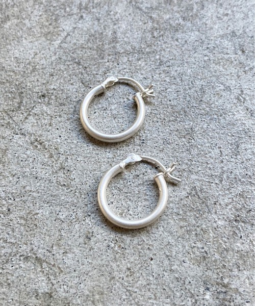 ピアス レディース Taaii : SILVER 925 SMALL HOOP PIERCE / シルバー925 スモールフープピアス｜zozo｜24