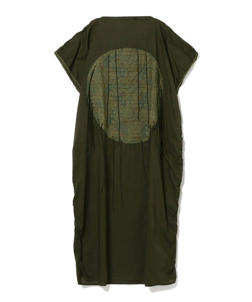 Sweatshirt cotton a new dawn bathes the world in a fresh light. by mo BLUE LAKE MARKET AZUMA裏毛脇パネルプリントプルオーバースウェット ロゴ
