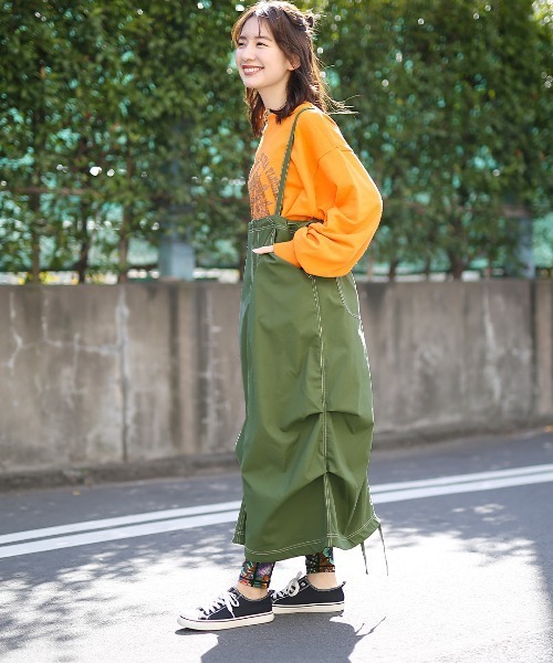 go slow caravan（ゴースローキャラバン） スカート オーバースカート