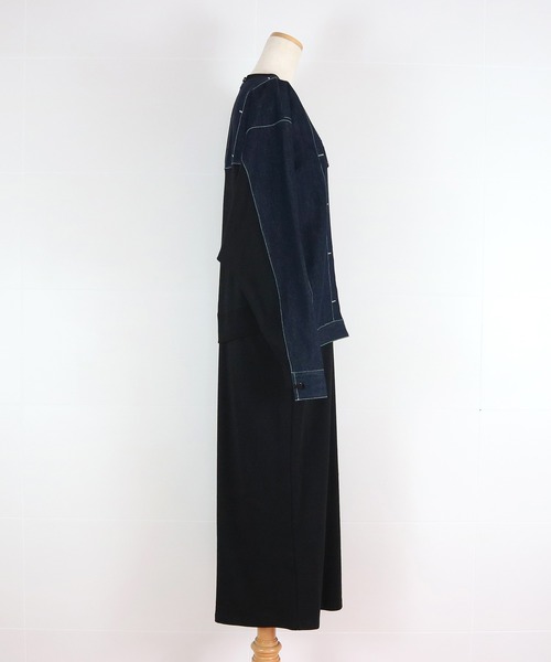 AULA AILA（アウラ アイラ） ワンピース デニムコンビネーション