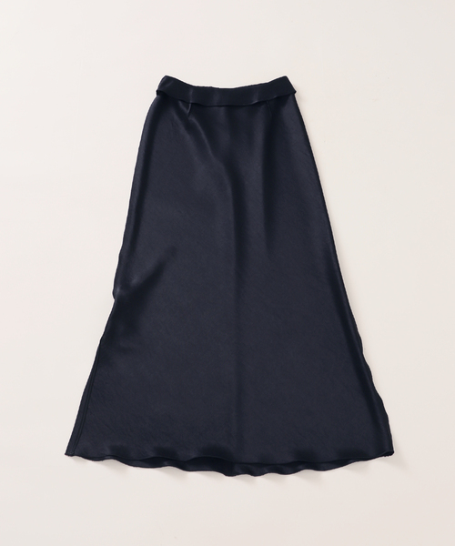 IENA スカート ダブルサテンスカート : ZOZOTOWN Yahoo!店