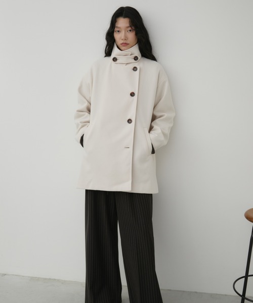 Aunt Marie's（アントマリーズ） コート アウター スタンドカラー3WAY
