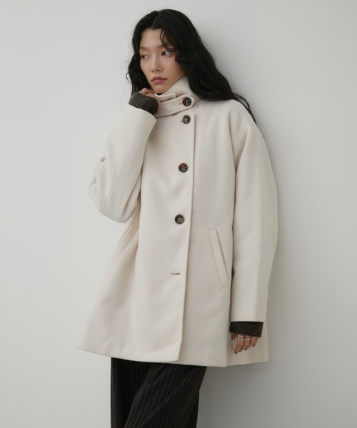 Aunt Marie's（アントマリーズ） コート アウター スタンドカラー3WAY