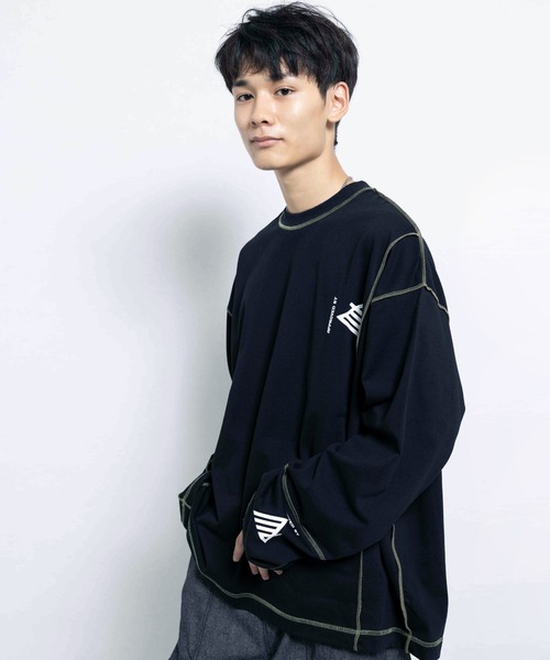tシャツ GHOST ARMY STITCH L.S. Tシャツ レディース メンズ