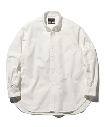 BEAMS＋ ビームスプラス 半袖オックスフォードシャツ XL ホワイト BEAMS PLUS（ビームス プラス）B.D. Short Sleeve Oxford