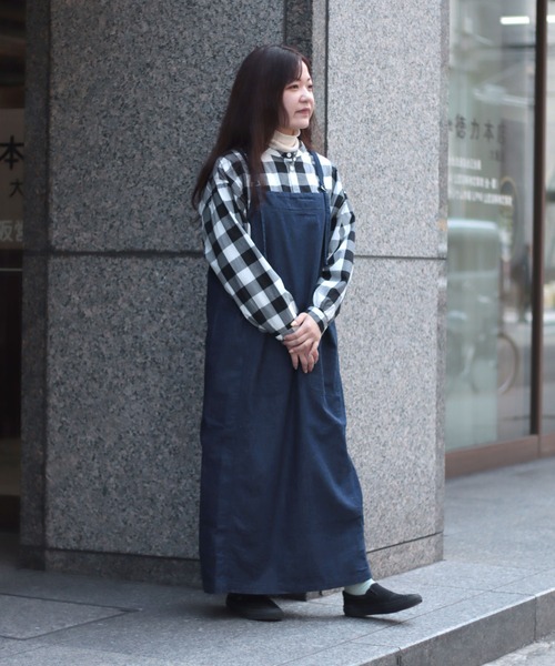 D.M.G. ジャンパースカート 「D.M.G. / ディーエムジー」 ムラライト