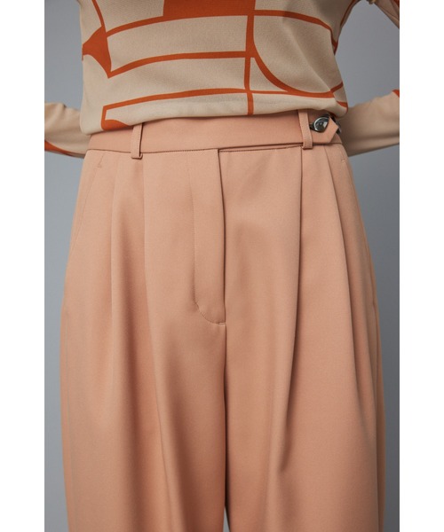 HeRIN.CYE パンツ スラックス Thick belt pants ティックベルトパンツ  