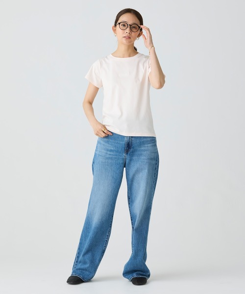 セール】 『Lacoste x Netflix』 アレンジワニロゴレディースT