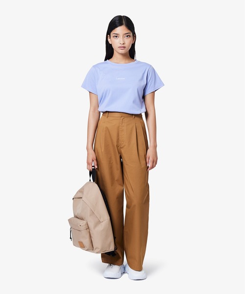 LACOSTE tシャツ コンパクトブランドネームロゴTシャツ