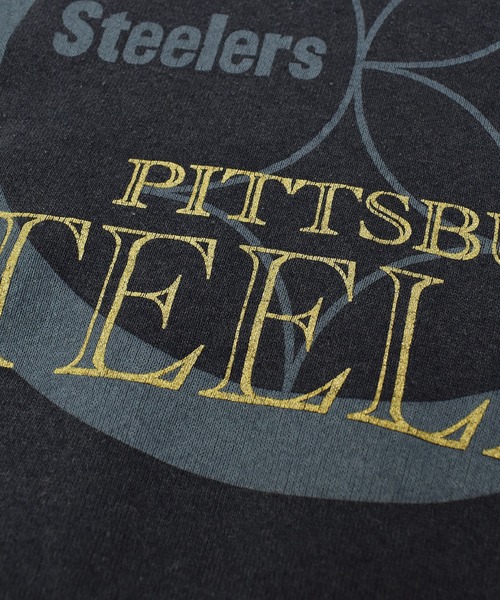 トレーナー スウェット 「ヴィンテージ古着」90's NUTMEG / ナツメグ NFL Pittsburgh Steelers クルーネックスウェット USA製 メンズ レディース | NBA/NFL/NHL/MLB | 08