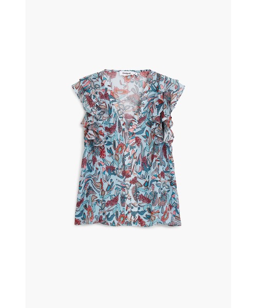 デシグアル　ブラウス 花柄のブラウス 25SWBW11 | Desigual (Women