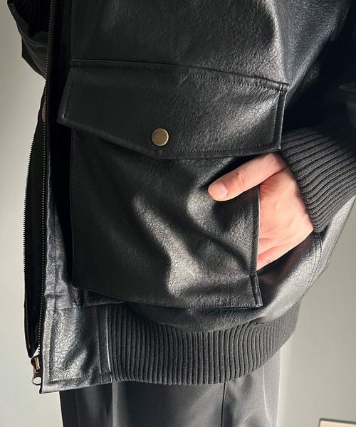 Java ブルゾン アウター 「Javaジャバコラボ」ヴィンテージ感が映える