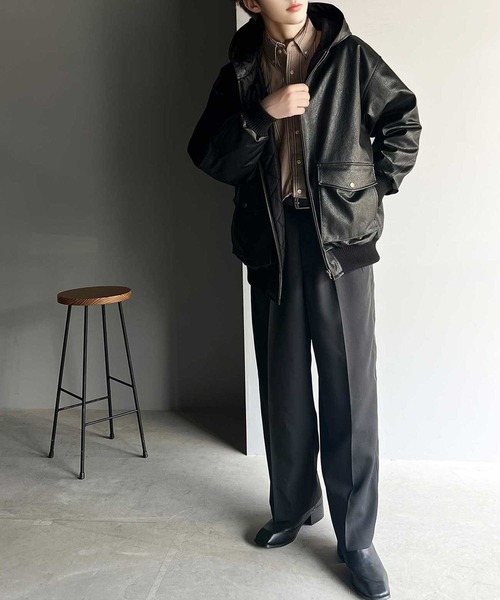 Java ブルゾン アウター 「Javaジャバコラボ」ヴィンテージ感が映える