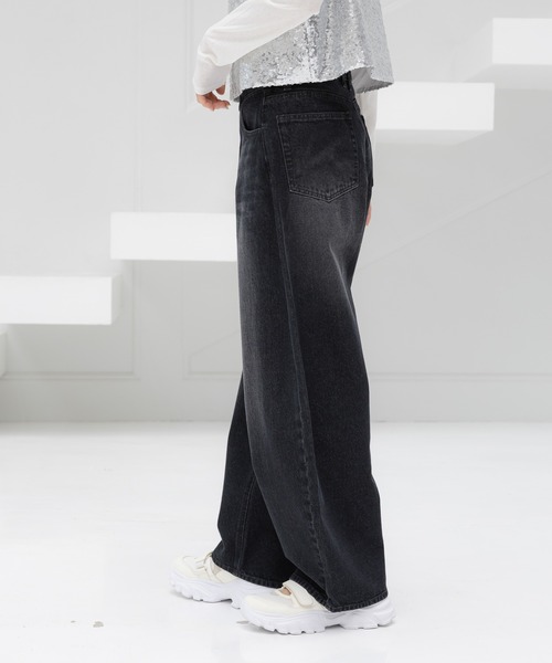 ジーンズ デニム デニムパンツ カーブデニムパンツ / 134482 レディース | LAKOLE | 18