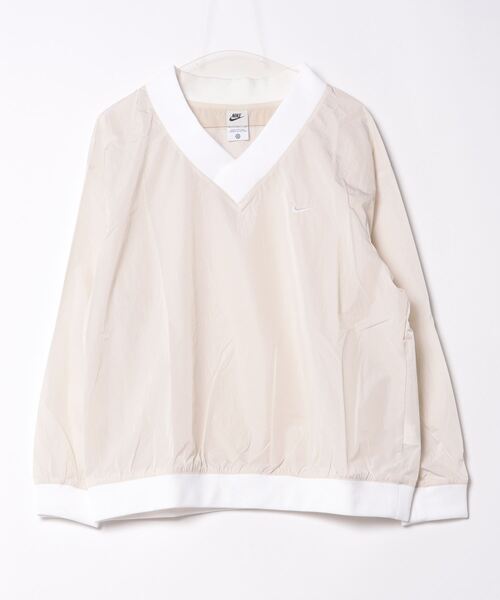 「NIKEアパレル」WSNSWエッセンシャルウーブンUVVネックL/S レディース