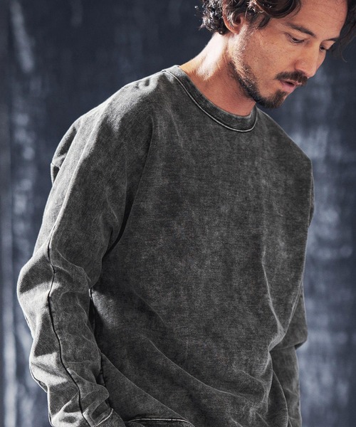ANGENEHM トレーナー スウェット msw1542-Vintage texture