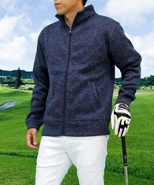 TopIsm（トップイズム） ゴルフ ゴルフウェア 裏起毛ニットフリース