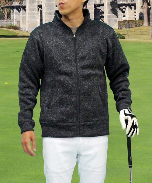 TopIsm（トップイズム） ゴルフ ゴルフウェア 裏起毛ニットフリース