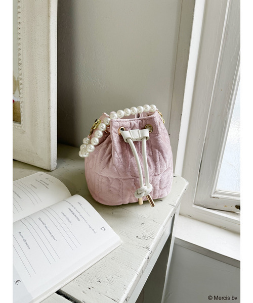 MIIA（ミーア） ショルダーバッグ バッグ miffy ベロアキルティング