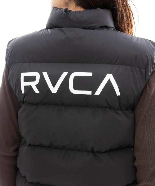 RVCA ベスト ジレ レディース PUFFER VEST ベスト/ルーカバック