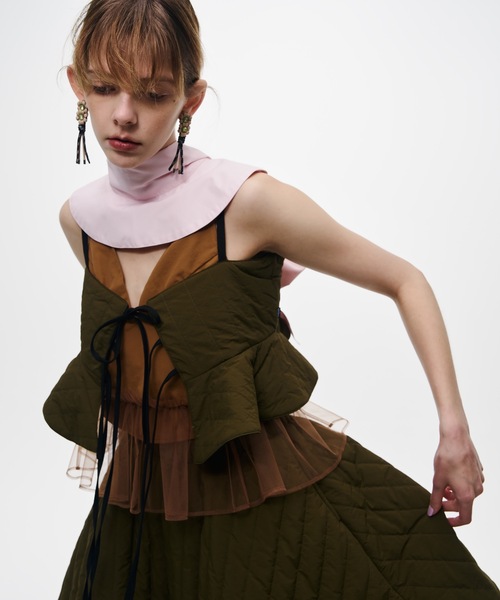 キャミソール REVERSIBLE QUILTING CAMISOLE