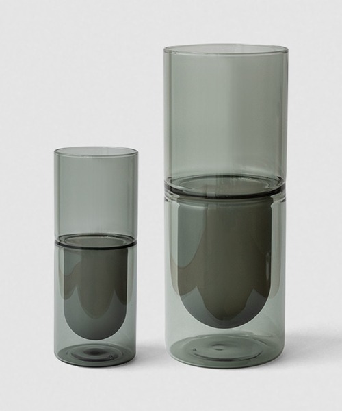 花瓶 amabro DW VASE アマブロ ダブルウォール ベース フラワーベース 花瓶 Lの画像