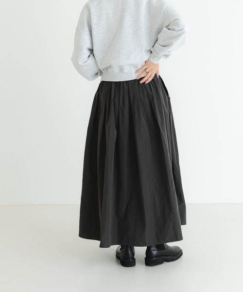URBAN RESEARCH スカート メモリータフタボリュームスカート