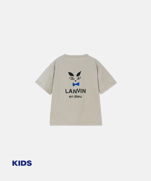 LANVIN en Bleu tシャツ 「LANVIN ESSENTIAL」KIDS INNOCENTS / バック 