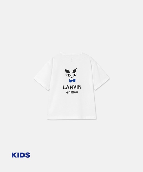 LANVIN en Bleu tシャツ 「LANVIN ESSENTIAL」KIDS INNOCENTS / バック 