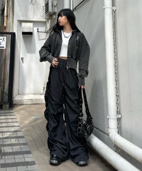 パンツ gypsyism_69 全品送料無料＆非売品ステッカー付】ショート丈 MSYGFT 柄