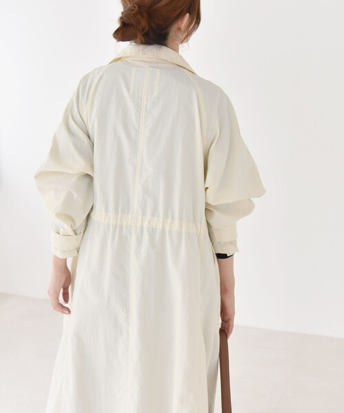 quaranciel コート アウター quaranciel:「洗濯機可能」ライト