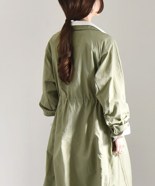 quaranciel コート アウター quaranciel:「洗濯機可能」ライト