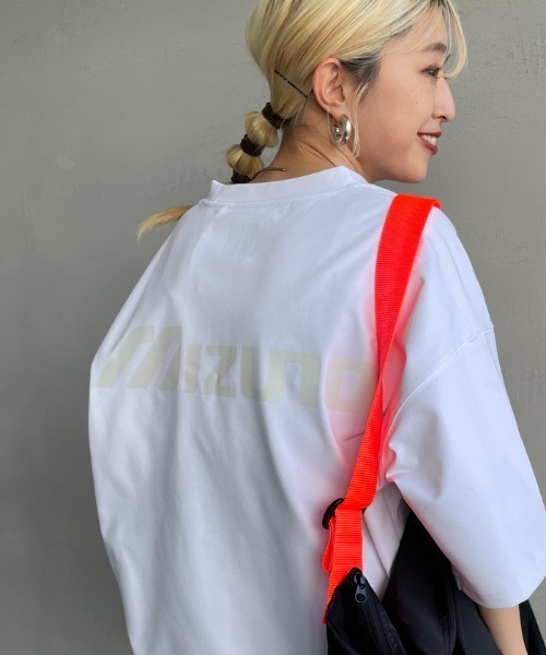 MIZUNO（ミズノ） tシャツ 別注 ドローコード付き バックプリントT