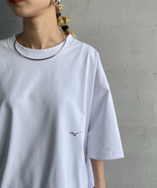 MIZUNO（ミズノ） tシャツ 別注 ドローコード付き バックプリントT