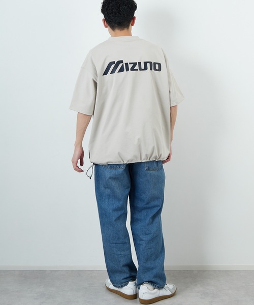 MIZUNO（ミズノ） tシャツ 別注 ドローコード付き バックプリントT